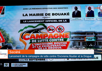 [Reportage TV] Bouaké : Lancement d'une campagne contre l'incivisme Routier et la Drogue