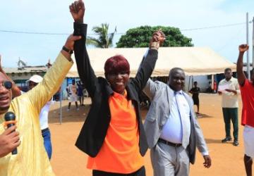 Côte d'Ivoire : Bamba Massiata présentée officiellement comme nouvelle présidente de la JRGN section Gonzagueville
