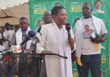 Présidentielle 2025 : À Bouaké, Henriette Lagou promet de restaurer la paix et les valeurs en Côte d’Ivoire
