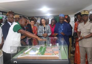 Côte d'Ivoire / Culture : La ministre Françoise Remarck lance la réhabilitation du Centre culturel Jacques Aka