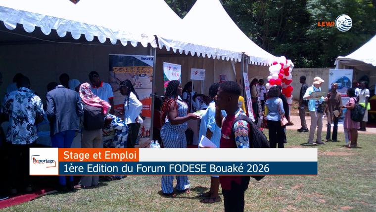 [ Reportage TV] FODESE Bouaké 2026 : Le cabinet EMPOWER rapproche les opportunités des jeunes